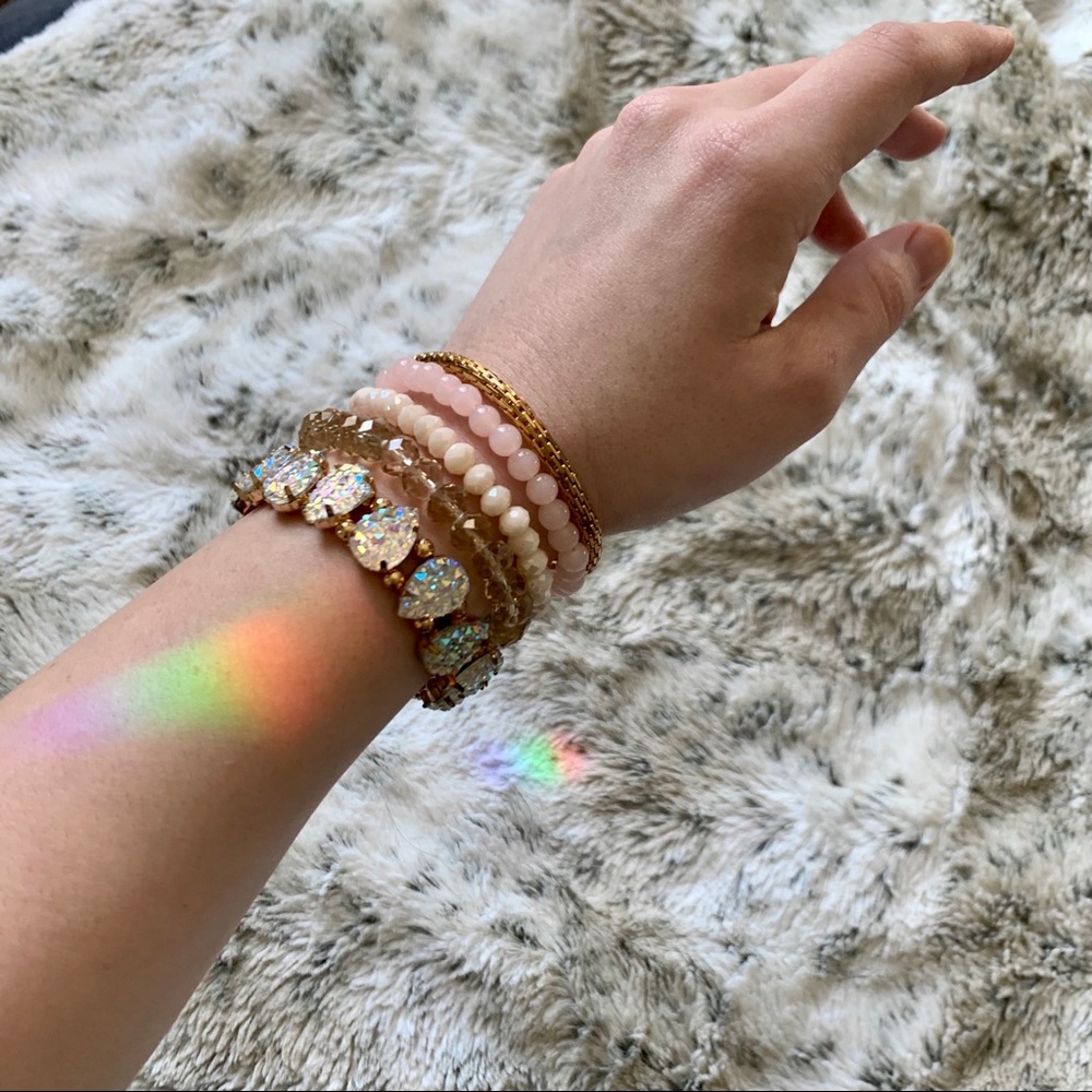 BRAND NEW hildie & jo Rose Gold Bracelet Set ✨